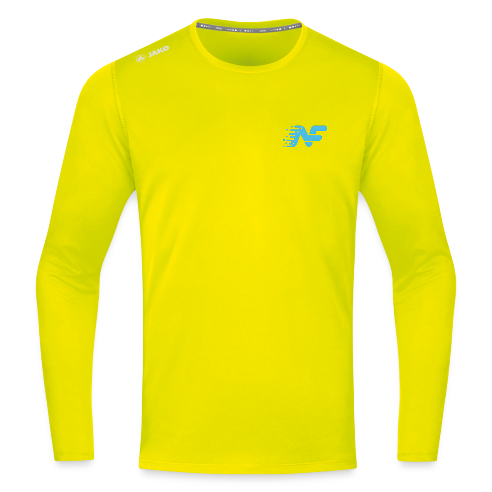 MaxForce x JAKO Long Sleeve Run 2.0 - neon yellow