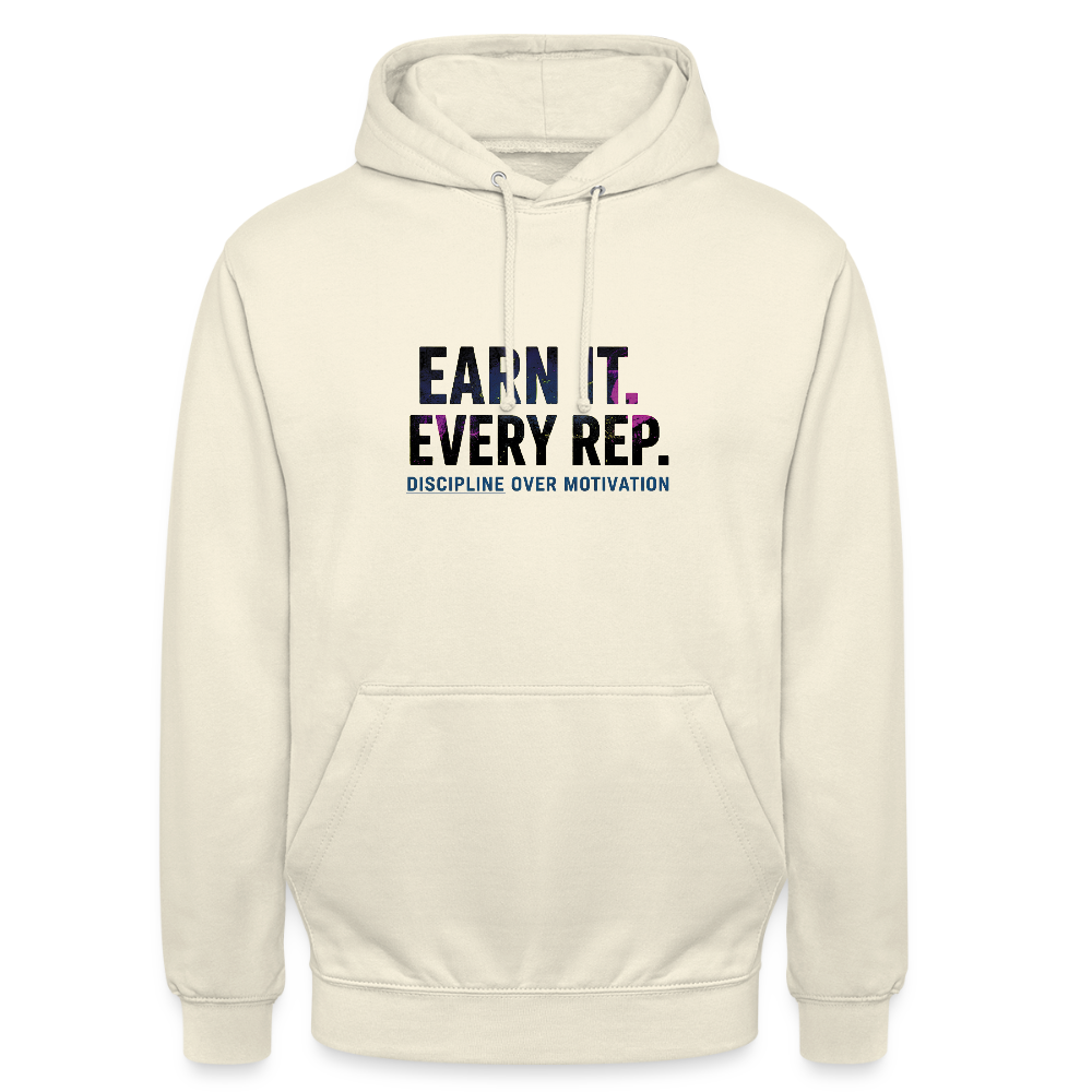 *Limited* Unisex Premium Hoodie "Vanilla-White" - vanilla