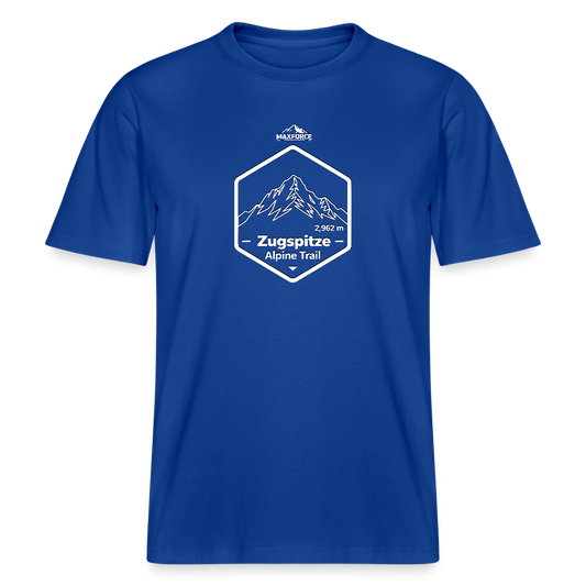 MaxForce Summit Tee – Zugspitze 2962m White Logo - Dunkelblau