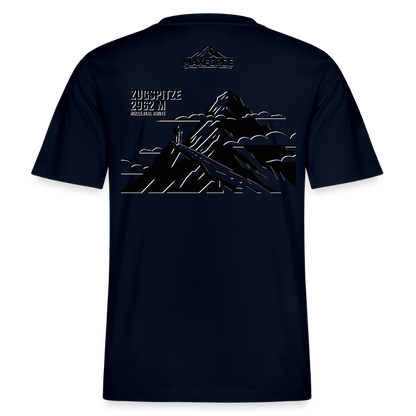 MaxForce Allday Tee - Zugspitze BLK LOGO - Navy