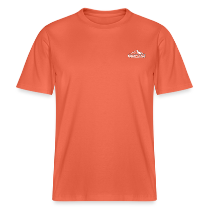 MaxForce Allday Tee - Brocken 1141m WH LOGO - Hellrot