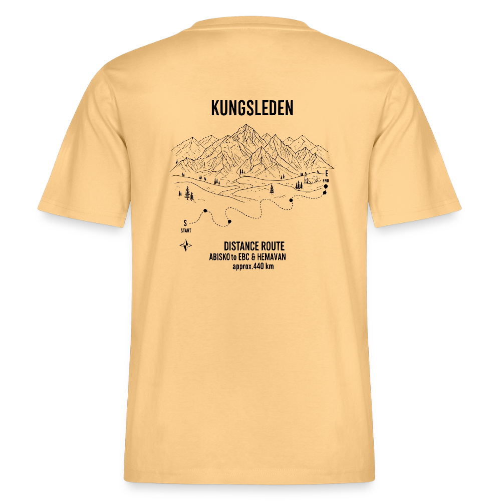 MaxForce Vert Club Tee – Kungsleden 440 km - washed yellow