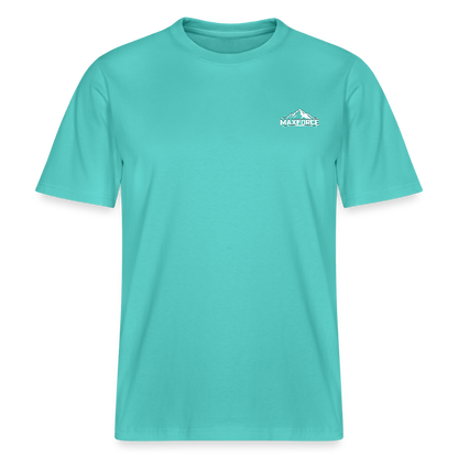 MaxForce Allday Tee - Brocken 1141m WH LOGO - Poolblau