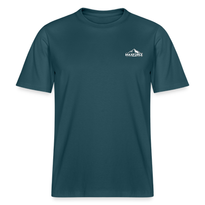 MaxForce Allday Tee - Brocken 1141m WH LOGO - Dunkles Petrol