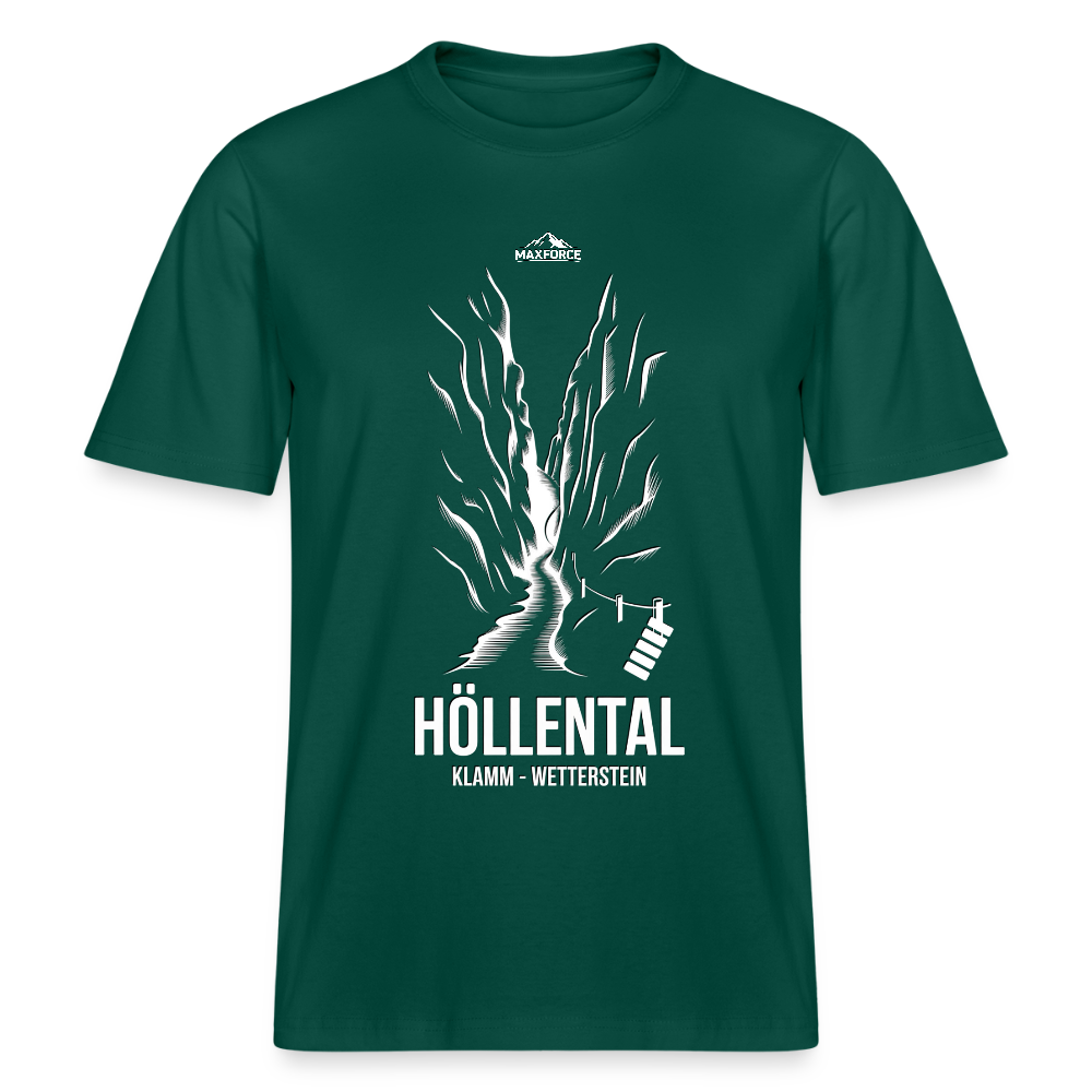 MaxForce Summit Tee – Höllental White Logo - Forest