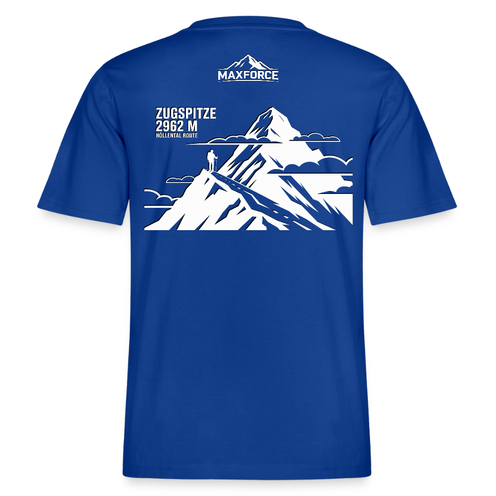 MaxForce Allday Tee - Zugspitze WH LOGO - Dunkelblau