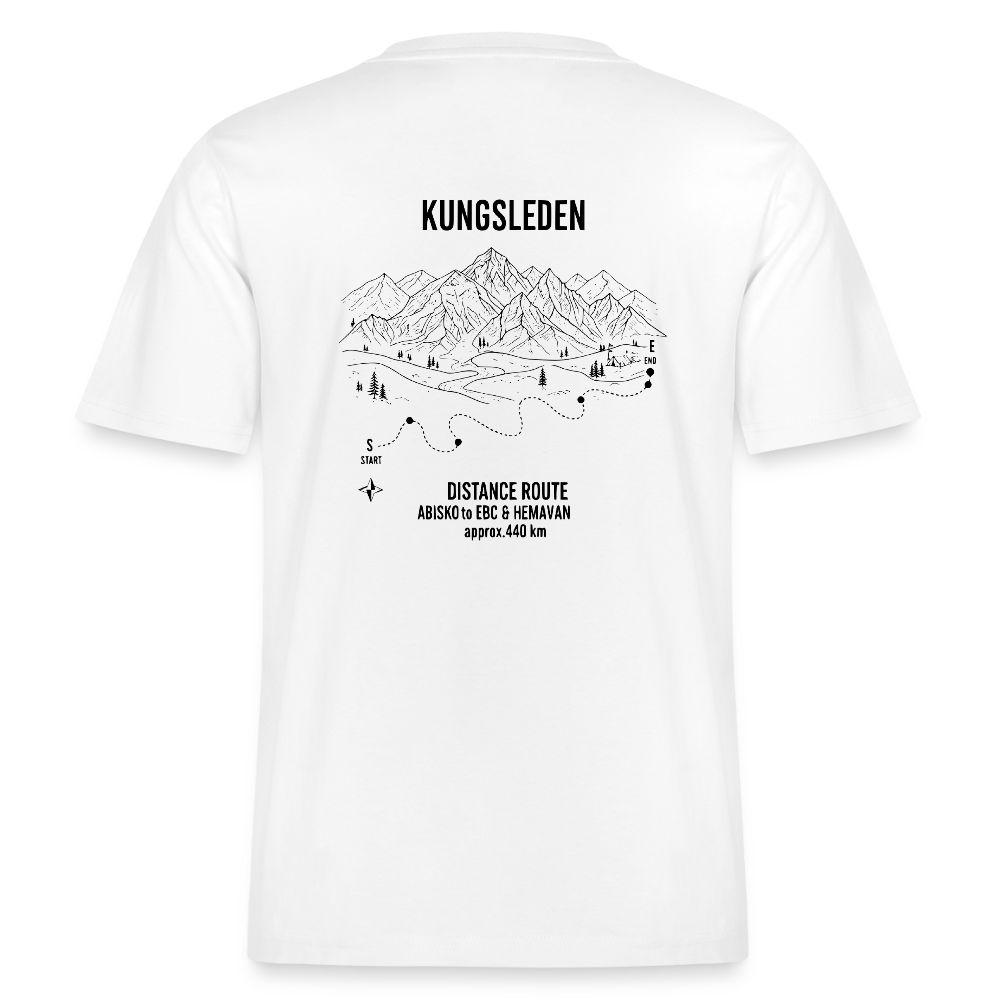MaxForce Vert Club Tee – Kungsleden 440 km - white