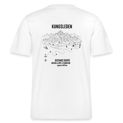 MaxForce Vert Club Tee – Kungsleden 440 km - white