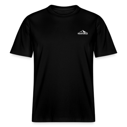 MaxForce Allday Tee - Echoes of Trails Unisex WH LOGO - Schwarz