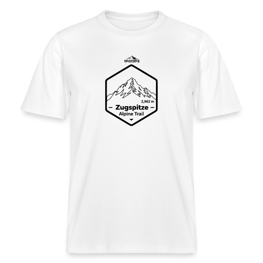 MaxForce Summit Tee – Zugspitze 2962m - Weiß