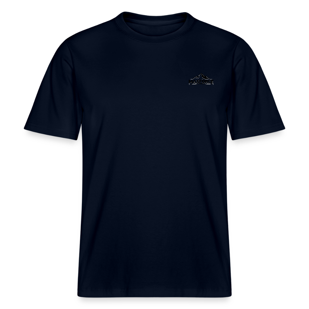 MaxForce Allday Tee - Echoes of Trails Unisex BLK LOGO - Navy