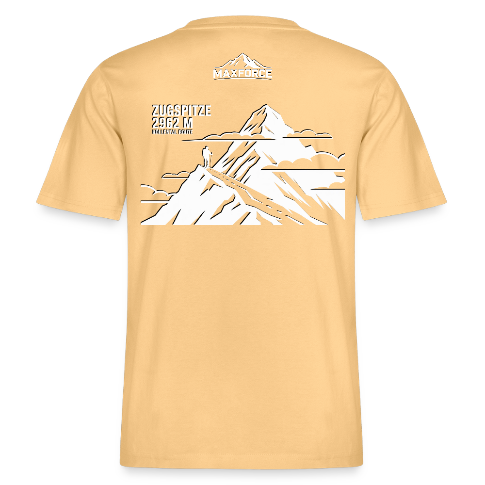 MaxForce Allday Tee - Zugspitze WH LOGO - Hellgelb
