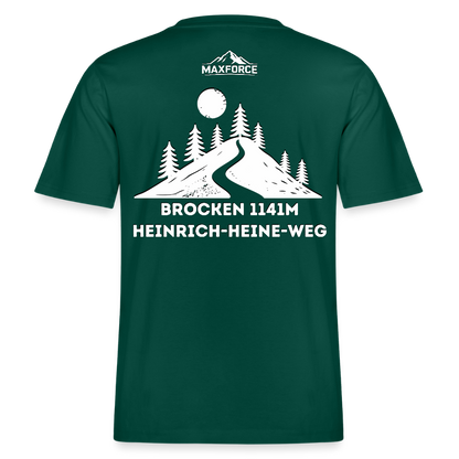 MaxForce Allday Tee - Brocken 1141m WH LOGO - Forest