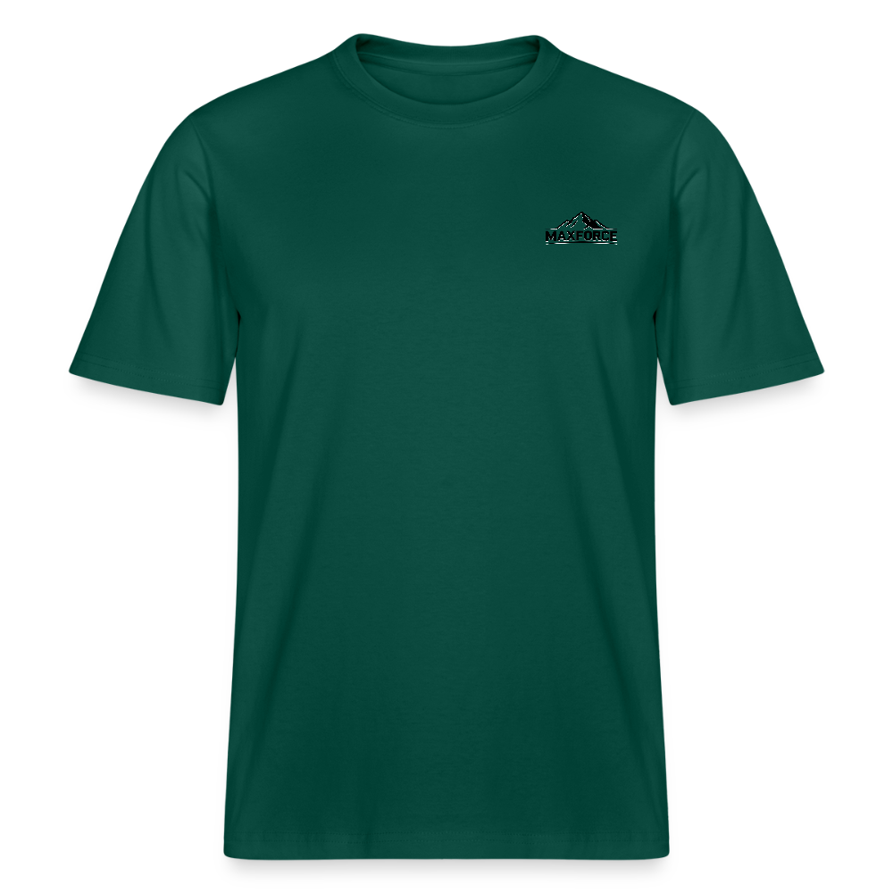 MaxForce Allday Tee - Echoes of Trails Unisex BLK LOGO - Forest