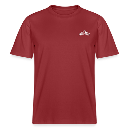 MaxForce Allday Tee - Zugspitze WH LOGO - Erdrot