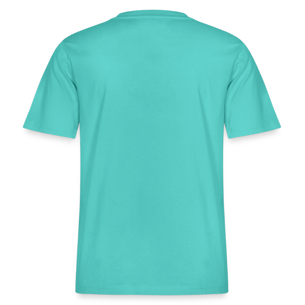 BACK TO WHERE I BELONG | Bio-Baumwolle - Poolblau