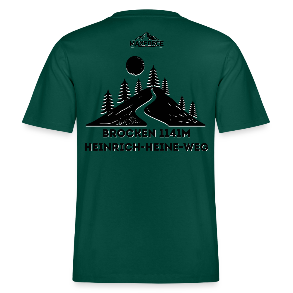 MaxForce Allday Tee - Brocken 1141m BLK LOGO - Forest