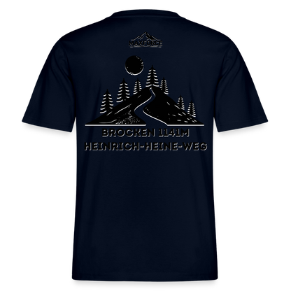 MaxForce Allday Tee - Brocken 1141m BLK LOGO - Navy