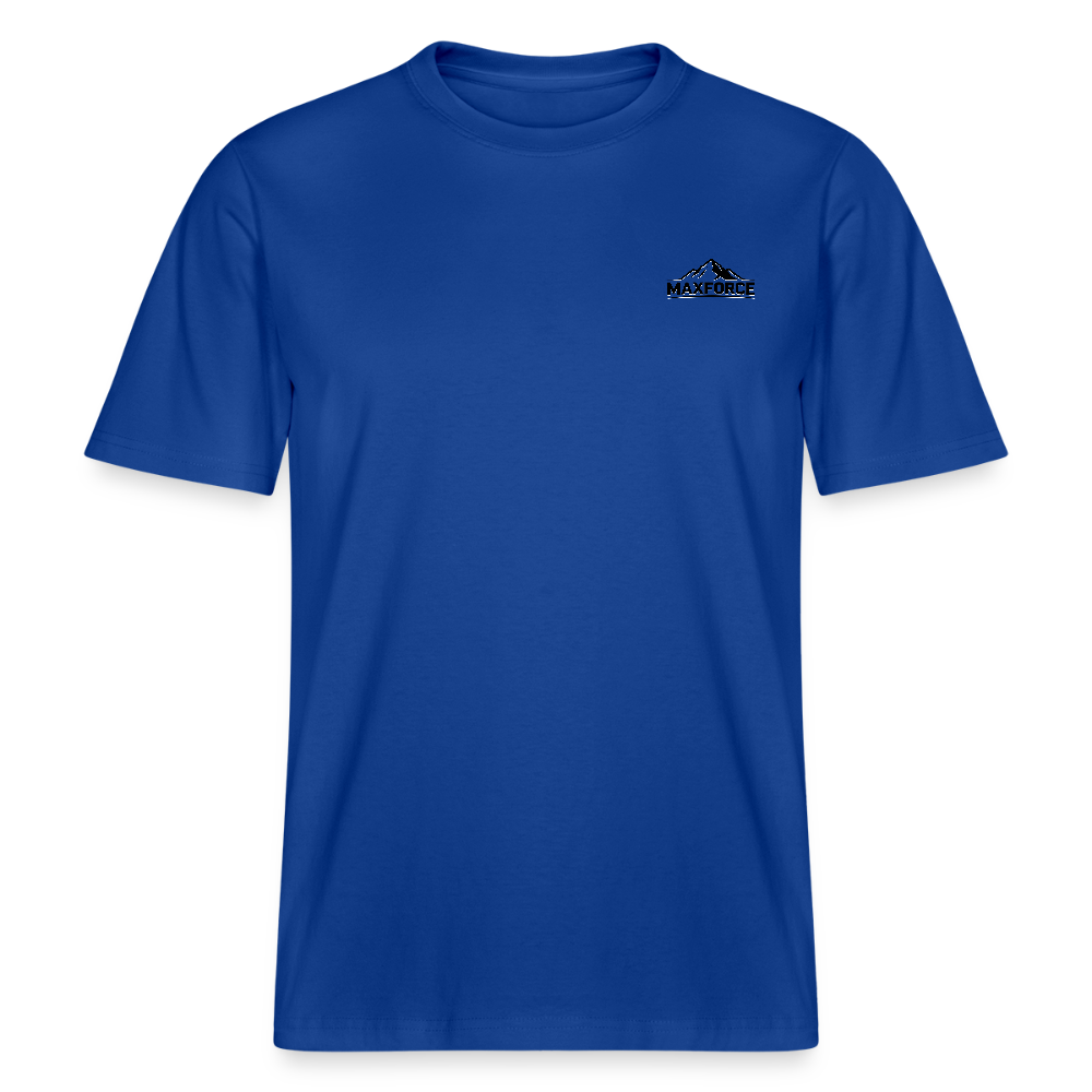 MaxForce Allday Tee - Echoes of Trails Unisex BLK LOGO - Dunkelblau