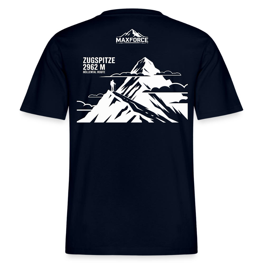MaxForce Allday Tee - Zugspitze WH LOGO - Navy