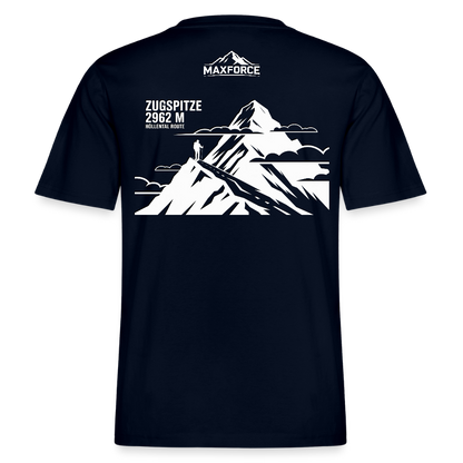 MaxForce Allday Tee - Zugspitze WH LOGO - Navy