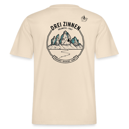 MaxForce Summit Tee – Drei Zinnen 2999 m - natural raw
