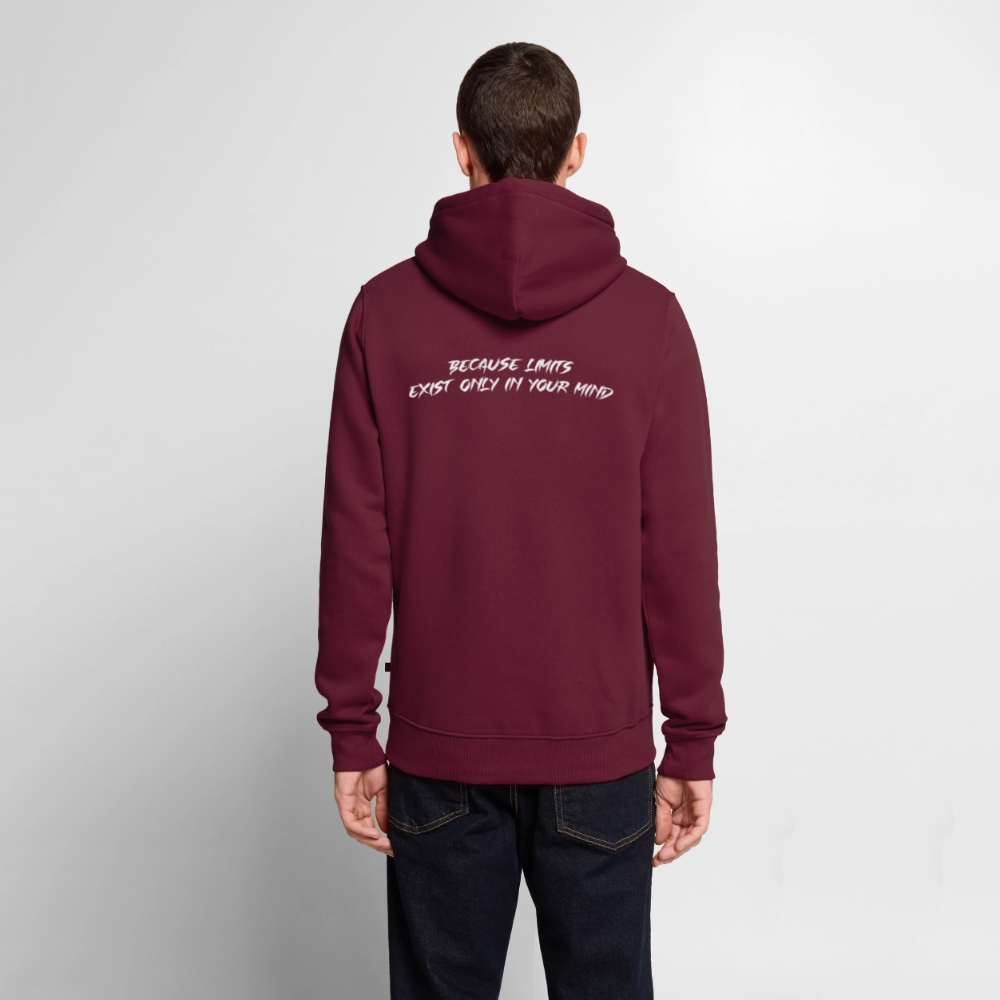 *Limitiert* Men’s Premium Hoodie "Burgundy-Red" - burgundy