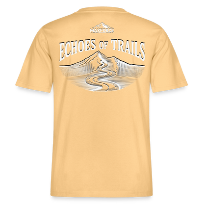 MaxForce Allday Tee - Echoes of Trails Unisex WH LOGO - Hellgelb