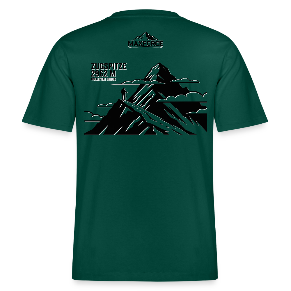 MaxForce Allday Tee - Zugspitze BLK LOGO - Forest
