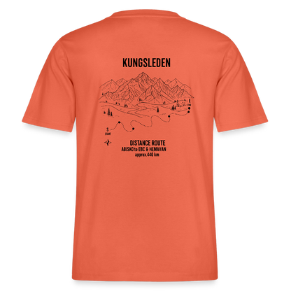 MaxForce Vert Club Tee – Kungsleden 440 km - light red