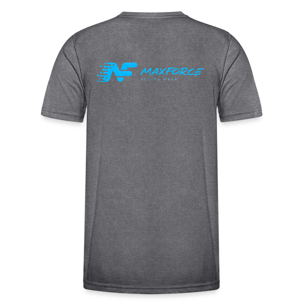 Men's Active Wear T-Shirt "grey" - dark melange 