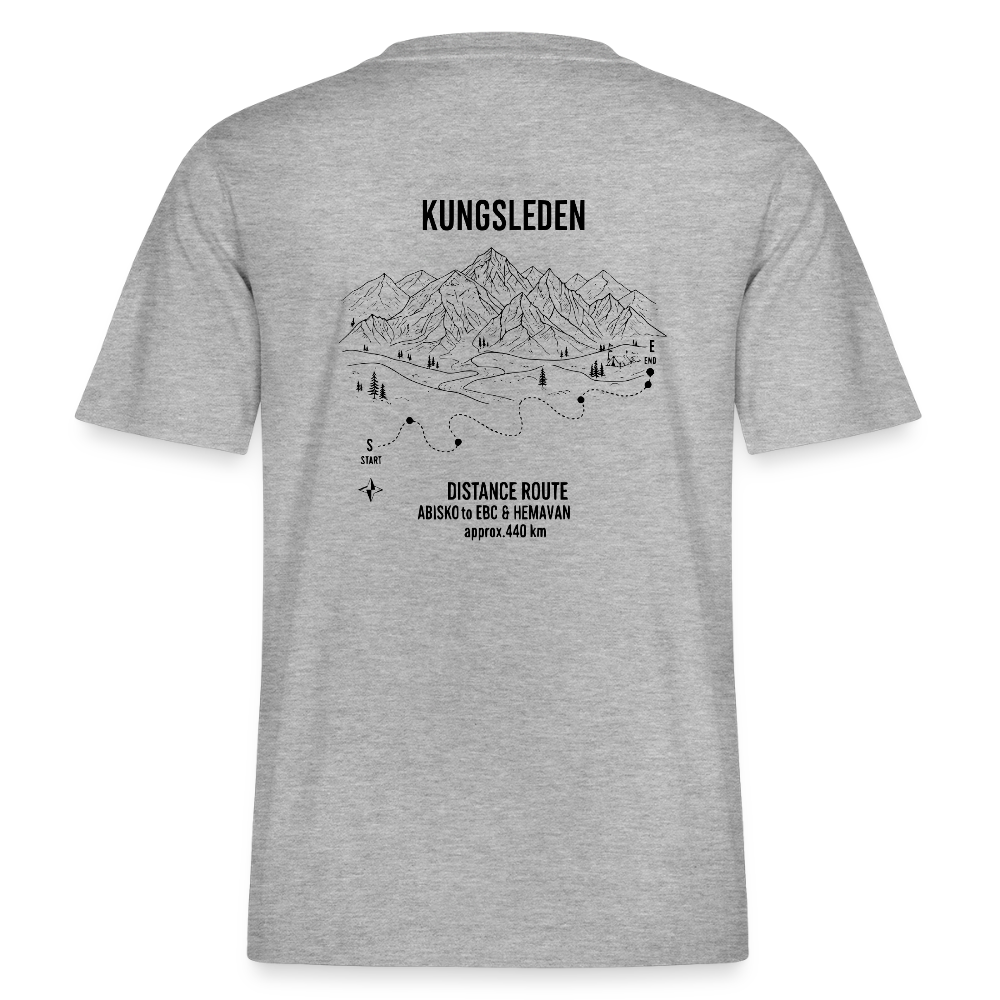 MaxForce Vert Club Tee – Kungsleden 440 km - heather grey