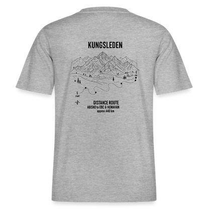 MaxForce Vert Club Tee – Kungsleden 440 km - heather grey