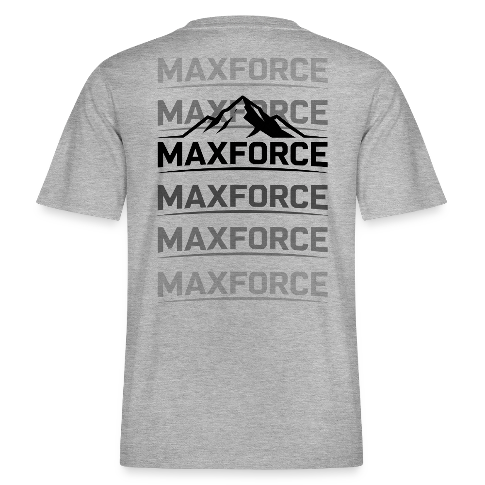 MaxForce Allday Tee - MAXFORCE Classics Unisex - Grau meliert