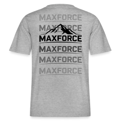 MaxForce Allday Tee - MAXFORCE Classics Unisex - Grau meliert