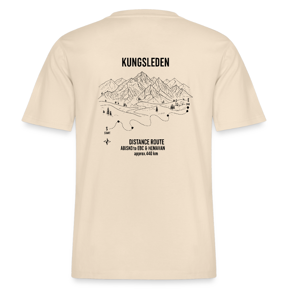 MaxForce Vert Club Tee – Kungsleden 440 km - natural raw
