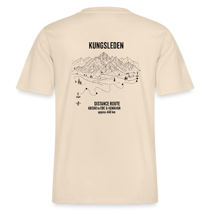 MaxForce Vert Club Tee – Kungsleden 440 km - natural raw