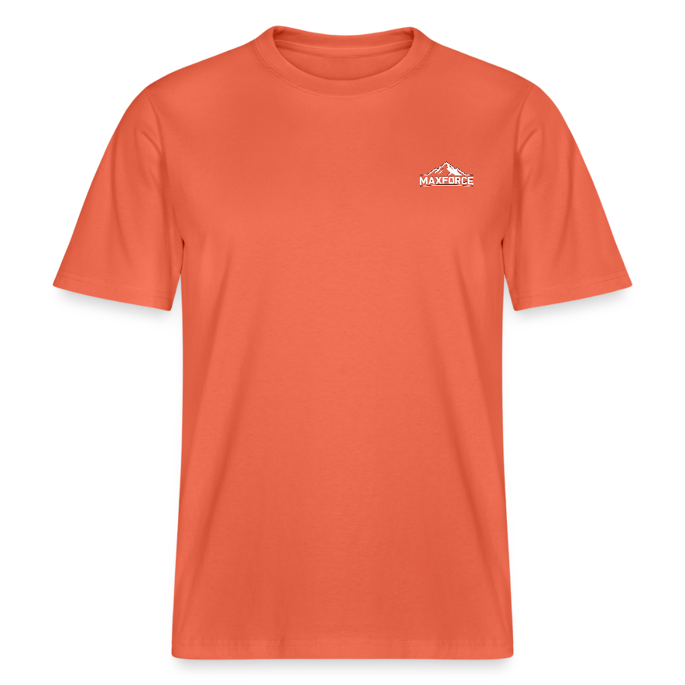 MaxForce Allday Tee - Echoes of Trails Unisex WH LOGO - Hellrot