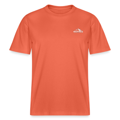 MaxForce Allday Tee - Echoes of Trails Unisex WH LOGO - Hellrot