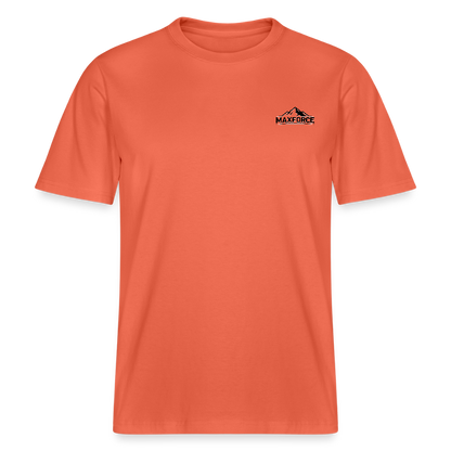 MaxForce Allday Tee - Zugspitze BLK LOGO - Hellrot