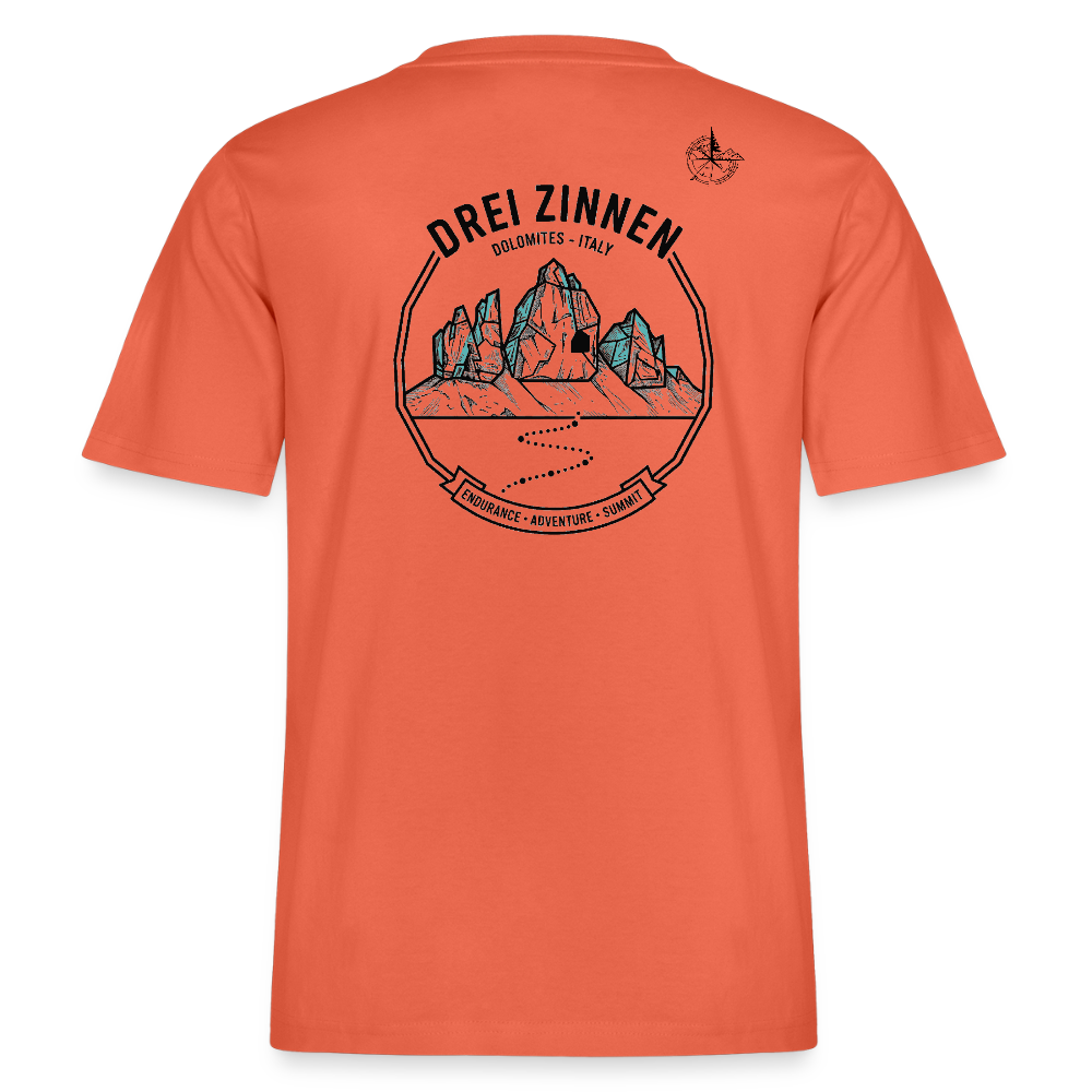 MaxForce Summit Tee – Drei Zinnen 2999 m - light red