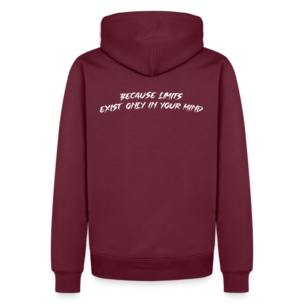 *Limitiert* Men’s Premium Hoodie "Burgundy-Red" - burgundy