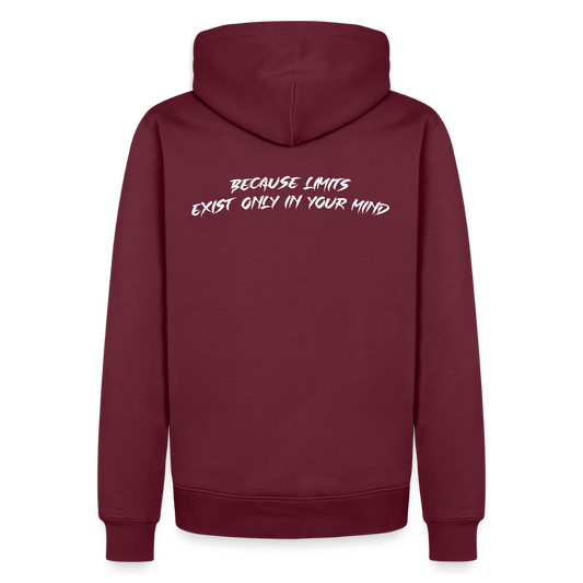 *Limitiert* Men’s Premium Hoodie "Burgundy-Red" - burgundy