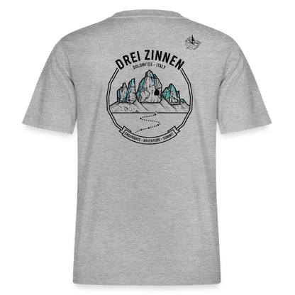 MaxForce Summit Tee – Drei Zinnen 2999 m - heather grey
