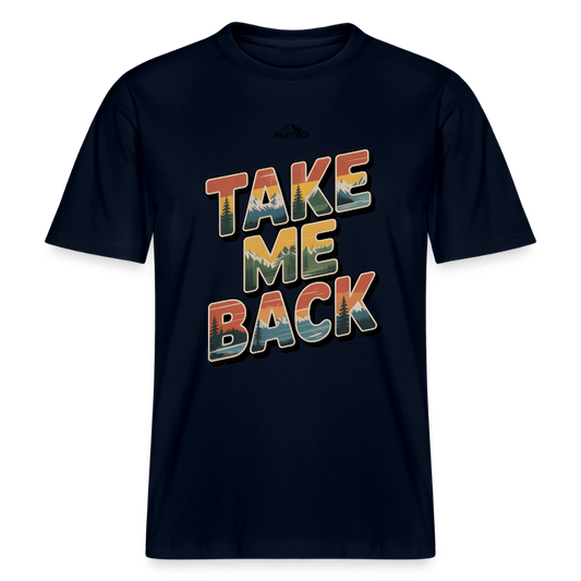 TAKE ME BACK | Bio-Baumwolle - Navy