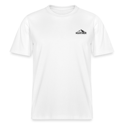 MaxForce Allday Tee - Brocken 1141m BLK LOGO - Weiß