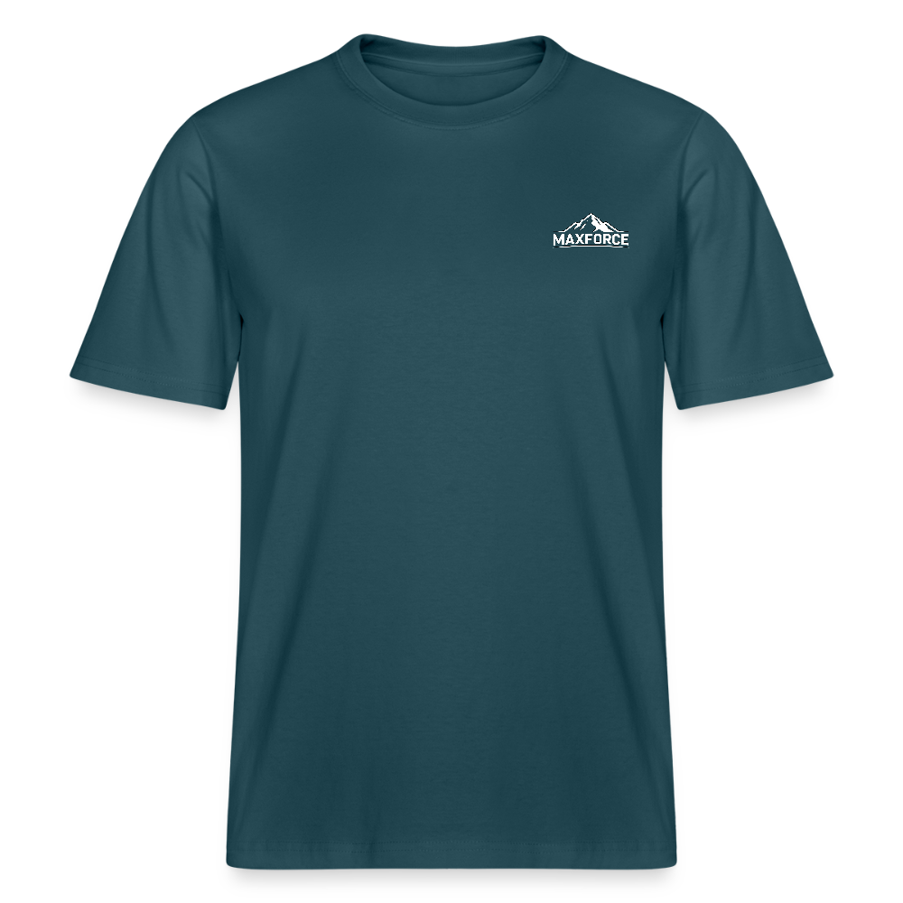 MaxForce Allday Tee - Zugspitze WH LOGO - Dunkles Petrol