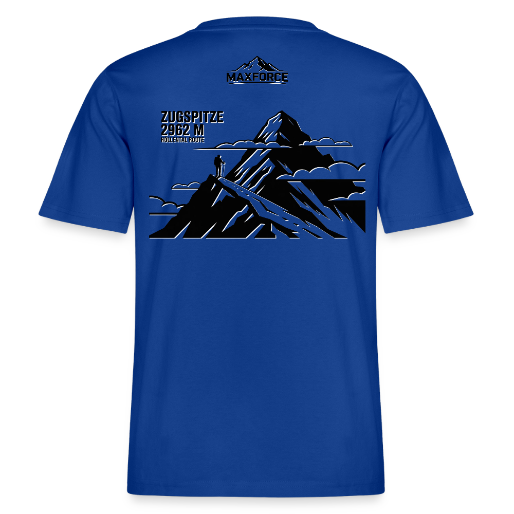 MaxForce Allday Tee - Zugspitze BLK LOGO - Dunkelblau