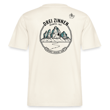 MaxForce Summit Tee – Drei Zinnen 2999 m - natural white