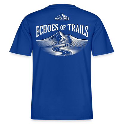 MaxForce Allday Tee - Echoes of Trails Unisex WH LOGO - Dunkelblau